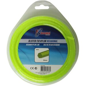Kawapower Nylonlijn 4mm 15M Zeskant - Buitenbooraccessoires Kawapower Nylonlijn 4mm 15M Zeskant - Buitenbooraccessoires