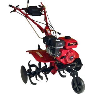 Bricoferr Motocultor 190cc - 2+1 Velocidades, Ruedas Grandes 400X8, Cuchillas y Surcador Bricoferr Motocultor 190cc - 2+1 Velocidades, Ruedas Grandes 400X8, Cuchillas y Surcador