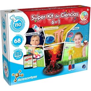 SCIENCE4YOU Super Zestaw Naukowy 6-w-1 SCIENCE4YOU Super Zestaw Naukowy 6-w-1