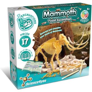 SCIENCE4YOU Mammoet Fossiel Uitgraving - Educatief Spel SCIENCE4YOU Mammoet Fossiel Uitgraving - Educatief Spel