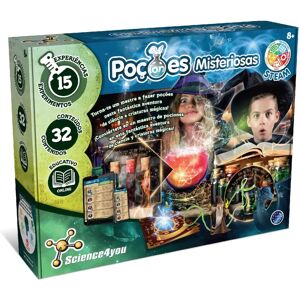 Kit de Poções Mágicas Science4you - Experimentos de Ciência e Magia para Crianças Kit de Poções Mágicas Science4you - Experimentos de Ciência e Magia para Crianças