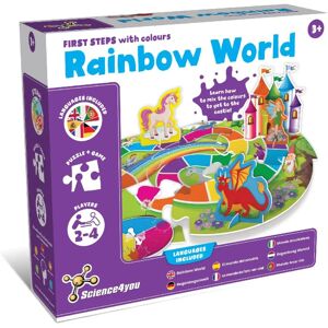 Science4you Rainbow World: First Steps with Colors - Educational Puzzle Science4you Rainbow World: First Steps with Colors - Educational Puzzle