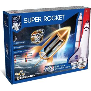 SCIENCE4YOU Super Fusée NASA - Kit & Expériences - Publicité SCIENCE4YOU Super Fusée NASA - Kit & Expériences - Publicité