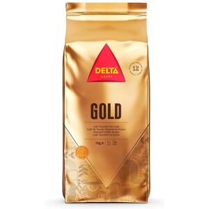 Grains de Café Delta Gold - 90% Arabica, Saveur Intense - Café - Publicité Grains de Café Delta Gold - 90% Arabica, Saveur Intense - Café - Publicité