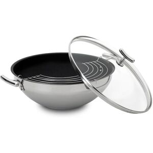 Silampos 63212AVJ8428 Frigideira Wok - Redonda - Antiaderente - 28cm Silampos 63212AVJ8428 Frigideira Wok - Redonda - Antiaderente - 28cm