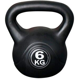 Forzafit Kettlebell 6 kg - Muovi - Sisä- ja ulkokäyttöön - Musta Forzafit Kettlebell 6 kg - Muovi - Sisä- ja ulkokäyttöön - Musta