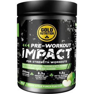 Gold Nutrition Pre-workout Green Apple 400g - Pre-Workout Supplement Gold Nutrition Pre-workout Green Apple 400g - Pre-Workout Supplement