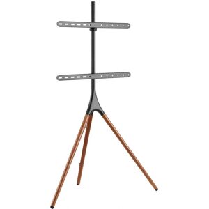 Support TV Napofix FMT600F - 45-65 pouces, Noir, Noyer - Publicité Support TV Napofix FMT600F - 45-65 pouces, Noir, Noyer - Publicité