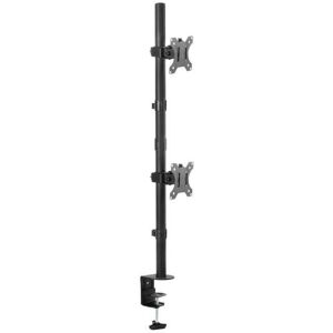 Soporte Napofix DM1200V para Monitor - Soporta 2 Pantallas, Ajustable en Altura, Negro Soporte Napofix DM1200V para Monitor - Soporta 2 Pantallas, Ajustable en Altura, Negro