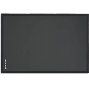 Bi-Office Softouch Surface Noticeboard - 900x600mm Black - Noticeboard Bi-Office Softouch Surface Noticeboard - 900x600mm Black - Noticeboard