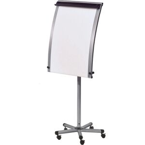 Bi-Office Mobile Easel Silver - Adjustable Height - 35m Paper Roll Bi-Office Mobile Easel Silver - Adjustable Height - 35m Paper Roll