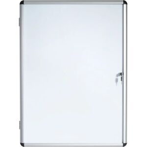 Bi-Office White Magnetic Indoor Display Case - 4 A4 Sheets Bi-Office White Magnetic Indoor Display Case - 4 A4 Sheets