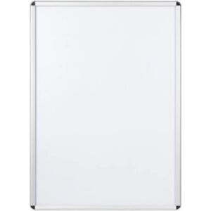 Bi-Office Wall Frame A1 - Rectangular Aluminum White Bi-Office Wall Frame A1 - Rectangular Aluminum White