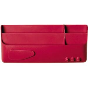 Bi-Office Storage Box - Rectangular Magnetic Red Bi-Office Storage Box - Rectangular Magnetic Red