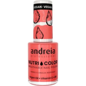 Verniz Nutri Color NC 15 de Andreia Professional - Corail - Longue tenue, Vegan - Publicité Verniz Nutri Color NC 15 de Andreia Professional - Corail - Longue tenue, Vegan - Publicité