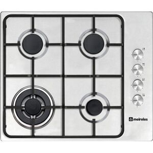Meireles MG 3650 X NAT Placa de Gas 4 Zonas 60cm Acero Inoxidable Meireles MG 3650 X NAT Placa de Gas 4 Zonas 60cm Acero Inoxidable