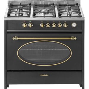 Fogão a Gás Meireles E 914 BL - 5 Queimadores, Forno Elétrico, Estilo Rústico Fogão a Gás Meireles E 914 BL - 5 Queimadores, Forno Elétrico, Estilo Rústico