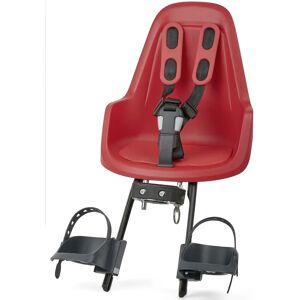 Bobike Erdbeerrot Kinder-Fahrradsitz Mini One Vorderseite Bobike Erdbeerrot Kinder-Fahrradsitz Mini One Vorderseite