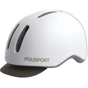 Polisport Helm Commuter Weiß/Grau - Leicht, Belüftet, Für Stadt Polisport Helm Commuter Weiß/Grau - Leicht, Belüftet, Für Stadt