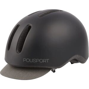 Polisport Black/Grey Commuter Helmet - Helmet Polisport Black/Grey Commuter Helmet - Helmet