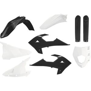 Polisport Black / White Plastic Kit for Gas Gas Ec 250/300 Polisport Black / White Plastic Kit for Gas Gas Ec 250/300