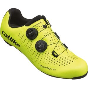 Catlike Mixino RC1 Cycling Shoes - Carbon, Fluorescent Green Catlike Mixino RC1 Cycling Shoes - Carbon, Fluorescent Green