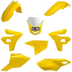 Kit plástico completo POLISPORT - Amarillo - Suzuki 400 DR-Z - Piezas de moto Kit plástico completo POLISPORT - Amarillo - Suzuki 400 DR-Z - Piezas de moto