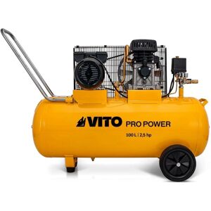 Compresseur d'air VITO PRO-POWER 100L - 8 bar, 230V, 2.5HP - Publicité Compresseur d'air VITO PRO-POWER 100L - 8 bar, 230V, 2.5HP - Publicité