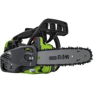 Scie à chaîne VITO 28,5CC - Guide Oregon 25cm - 2T 1kW - Publicité Scie à chaîne VITO 28,5CC - Guide Oregon 25cm - 2T 1kW - Publicité