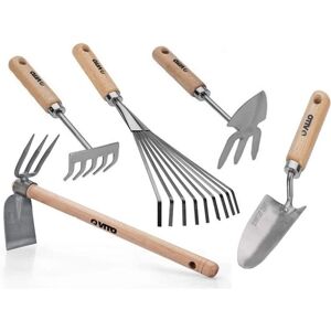 Vito - Ensemble d'outils de jardin - Acier inoxydable & Fer forgé - Fait main - Depuis 1988 - Publicité Vito - Ensemble d'outils de jardin - Acier inoxydable & Fer forgé - Fait main - Depuis 1988 - Publicité