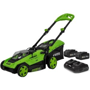 Tondeuse sans fil Vito 40V 2x20V 6Ah - Autopropulsée, Sac 40L - Publicité Tondeuse sans fil Vito 40V 2x20V 6Ah - Autopropulsée, Sac 40L - Publicité