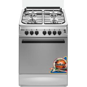 Cocina independiente BELTAX 60×60 - Inox - Gas y eléctrico - 60L - 81cm H Cocina independiente BELTAX 60×60 - Inox - Gas y eléctrico - 60L - 81cm H