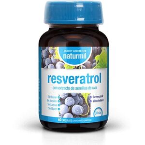 Naturmil Resveratrol 60 Capsules - Heart & Antioxidant Support Naturmil Resveratrol 60 Capsules - Heart & Antioxidant Support