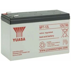 Bateria Yuasa NP7-12L 12V 7Ah - Chumbo-ácido, AGM, Longa Duração Bateria Yuasa NP7-12L 12V 7Ah - Chumbo-ácido, AGM, Longa Duração