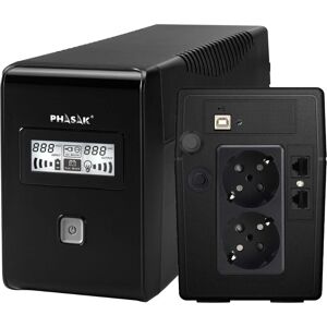 Alimentation sans interruption Phasak 850 VA - UPS - Publicité Alimentation sans interruption Phasak 850 VA - UPS - Publicité
