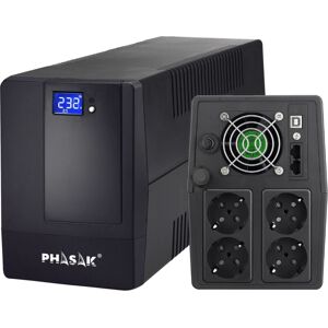 Onduleur Phasak PH 9420 - 1200 W, 4 Prises, Écran LCD - Publicité Onduleur Phasak PH 9420 - 1200 W, 4 Prises, Écran LCD - Publicité
