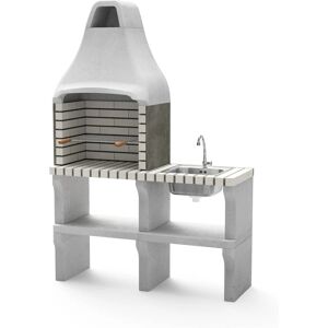 Parrilla MOVELAR New Iberia Plus XL con Lavabo y Grifo - Barbacoa de Ladrillo Parrilla MOVELAR New Iberia Plus XL con Lavabo y Grifo - Barbacoa de Ladrillo