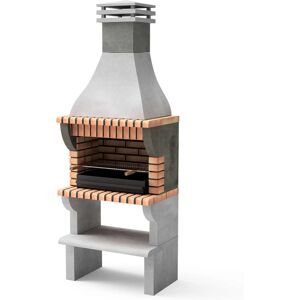 MOVELAR Barbacoa obra carb-len maipu xl c/brasero MOVELAR Barbacoa obra carb-len maipu xl c/brasero