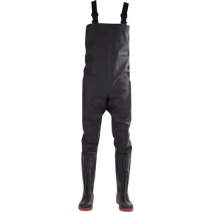 Amblers Safety Danube Unisex Safety Waders Black/Red - Waders Amblers Safety Danube Unisex Safety Waders Black/Red - Waders