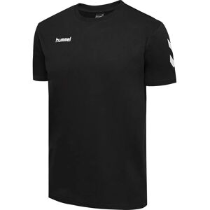 Hummel Model HMLGO Cotton T-Shirt Black - T-Shirt Hummel Model HMLGO Cotton T-Shirt Black - T-Shirt
