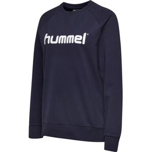 hummel XL Blau Baumwoll-Logo Sweatshirt Damen - Sweatshirt hummel XL Blau Baumwoll-Logo Sweatshirt Damen - Sweatshirt