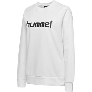 HUMMEL Ladies Sweatshirt - Cotton - White - XS HUMMEL Ladies Sweatshirt - Cotton - White - XS