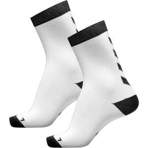 HUMMEL Indoor Sport Skarpetki 2-Pack Biało/czarne - Skarpety HUMMEL Indoor Sport Skarpetki 2-Pack Biało/czarne - Skarpety