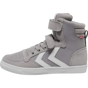 Hummel High-top Leather Sneakers - Sporty Kids Shoes Hummel High-top Leather Sneakers - Sporty Kids Shoes
