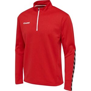 hummel Unisex Half Zip Sweatshirt - Red - 176 - Sweatshirt hummel Unisex Half Zip Sweatshirt - Red - 176 - Sweatshirt