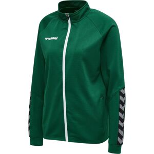 Hummel Authentic Women Poly Zip Jacket - Evergreen - Jacket Hummel Authentic Women Poly Zip Jacket - Evergreen - Jacket