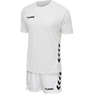 HUMMEL Heren T-Shirt & Shorts SET Wit HUMMEL Heren T-Shirt & Shorts SET Wit