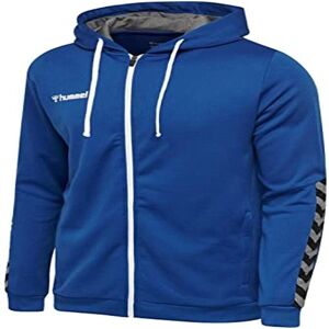 Hummel Kids Blue Structured Poly Zip Hoodie - Clothing Hummel Kids Blue Structured Poly Zip Hoodie - Clothing