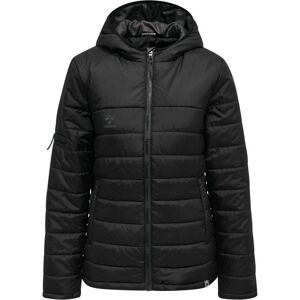 Hummel Damen Jacke - North Quilted Hood - Black/Asphalt - XXL Hummel Damen Jacke - North Quilted Hood - Black/Asphalt - XXL