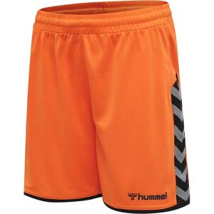 Hummel Unisex Orange Authentic Kids Poly Shorts - Shorts Hummel Unisex Orange Authentic Kids Poly Shorts - Shorts